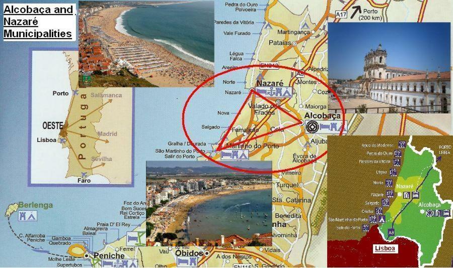 Apartamentos Na Casa Sao Bernardo Alcobaca Ngoại thất bức ảnh